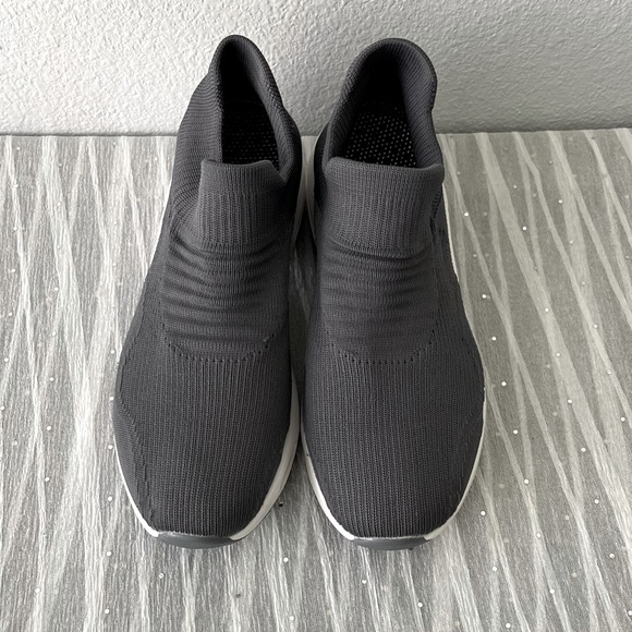 Women's Slip On Walking Slip On Mesh Air-Cushioned Platform Sneaker Comfortable - Picture 4 of 12